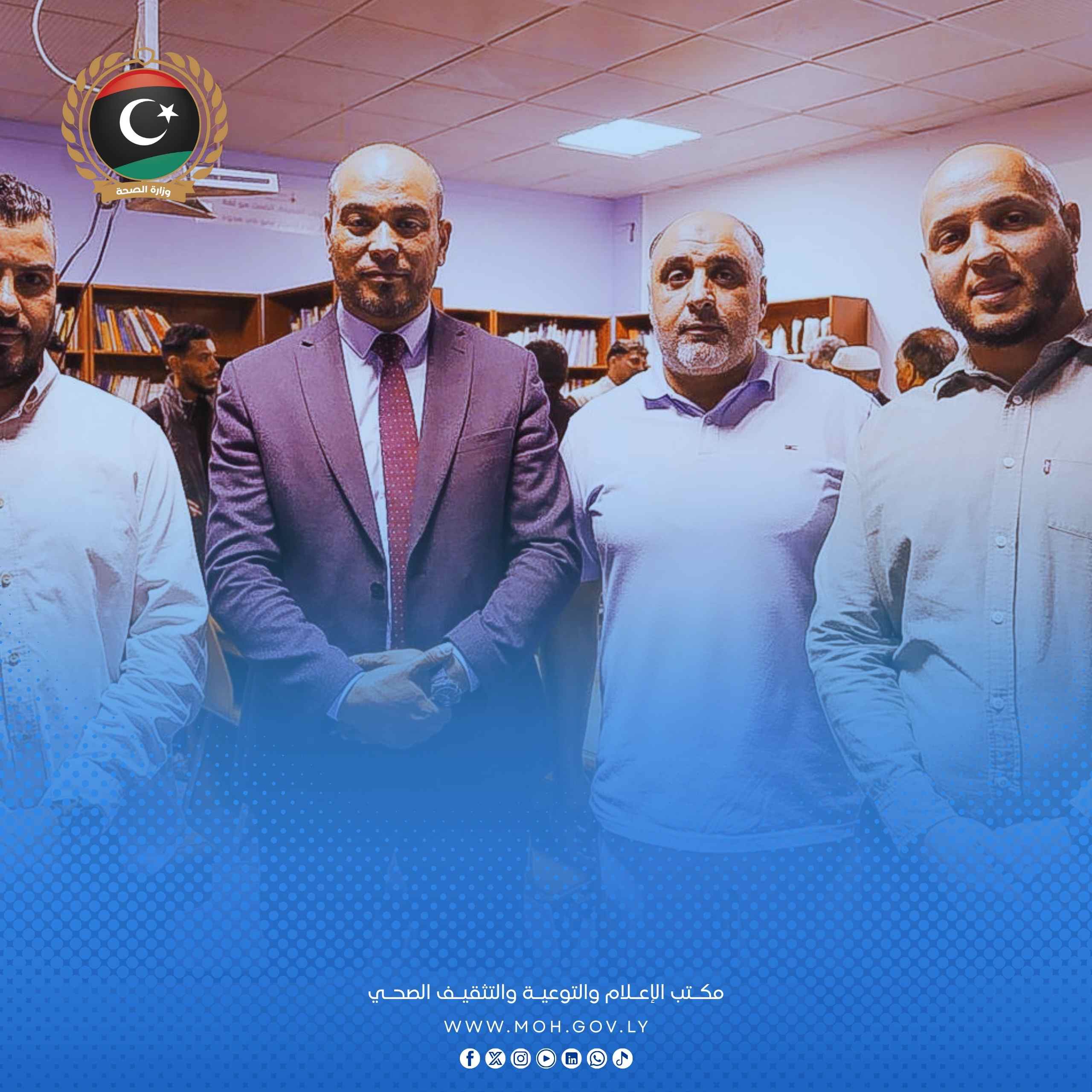 وزارة الصحة تفتتح قسم النساء والولادة والمكتبة الطبية بمستشفى علي عمر عسكر بعد تطويرهما شاملاً - 4