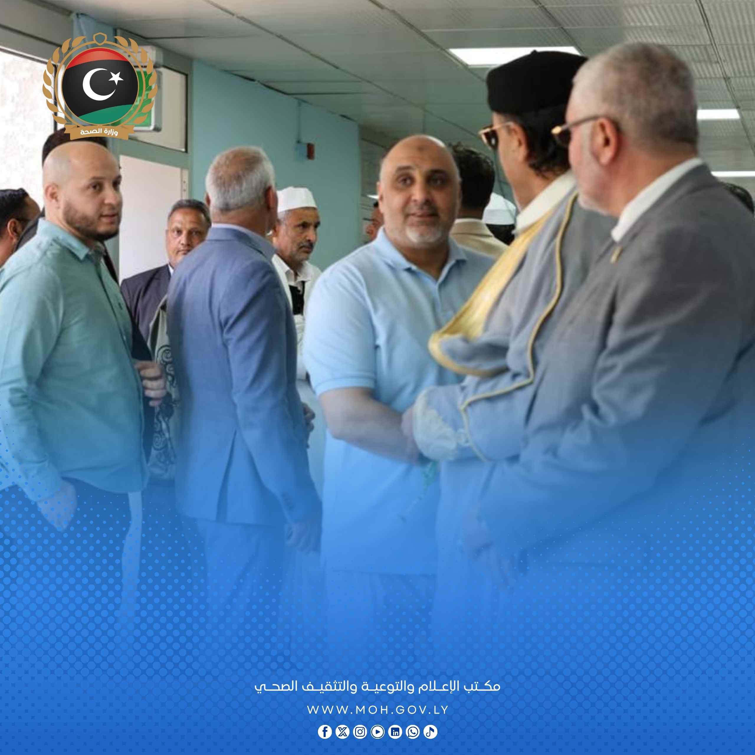 وزارة الصحة تفتتح قسم النساء والولادة والمكتبة الطبية بمستشفى علي عمر عسكر بعد تطويرهما شاملاً - 2